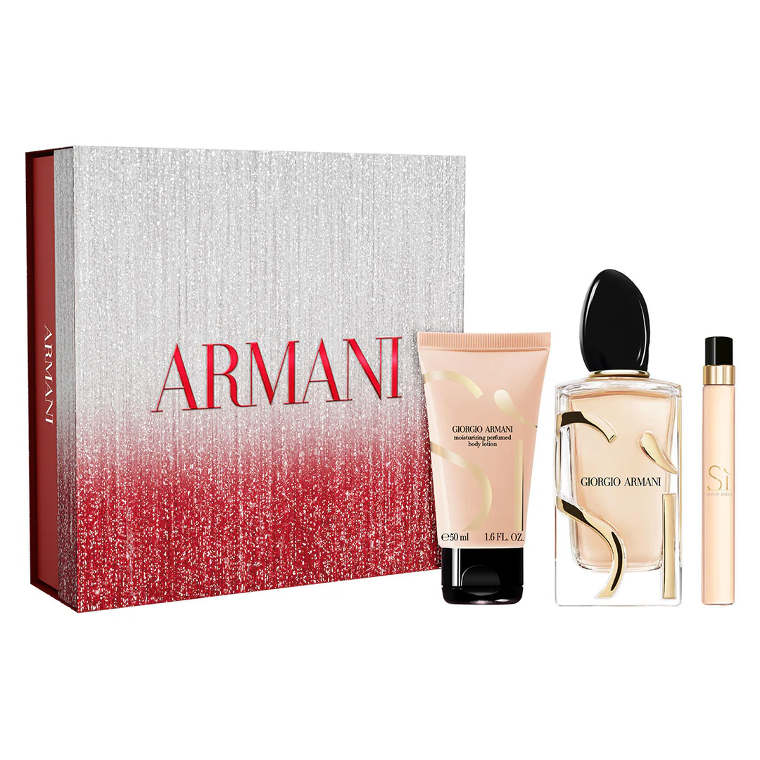 ARMANI SI COF EDP 100ML+MINI+BL