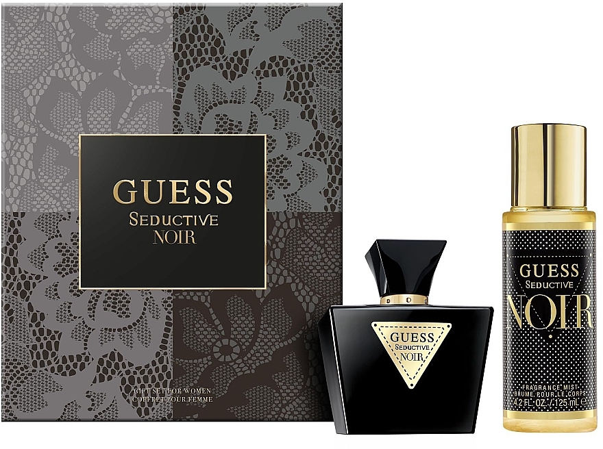 GUESS SEDUCTIVE NOIR COF EDT 75ML +2PCS