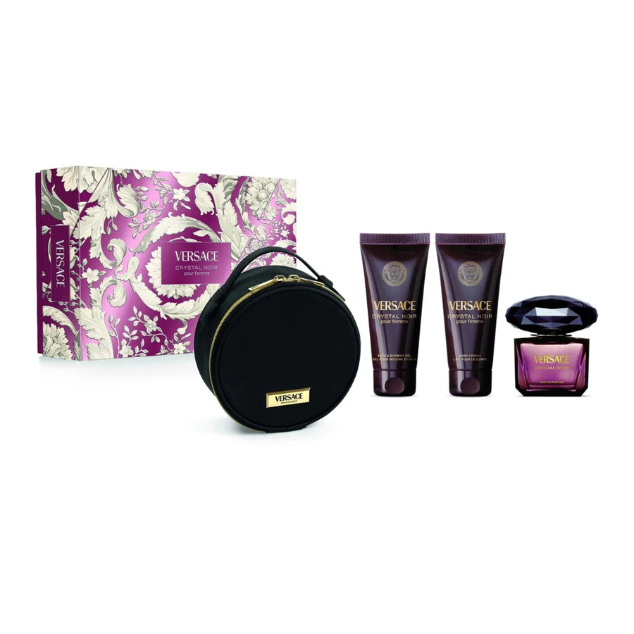 VERSACE CRISTAL NOIR COF EDP 90ML+2PCS