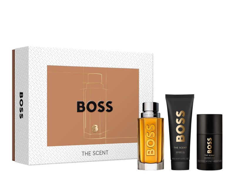 BOSS THE SCENT FOR HIM COF EDT 100ML+2PC
