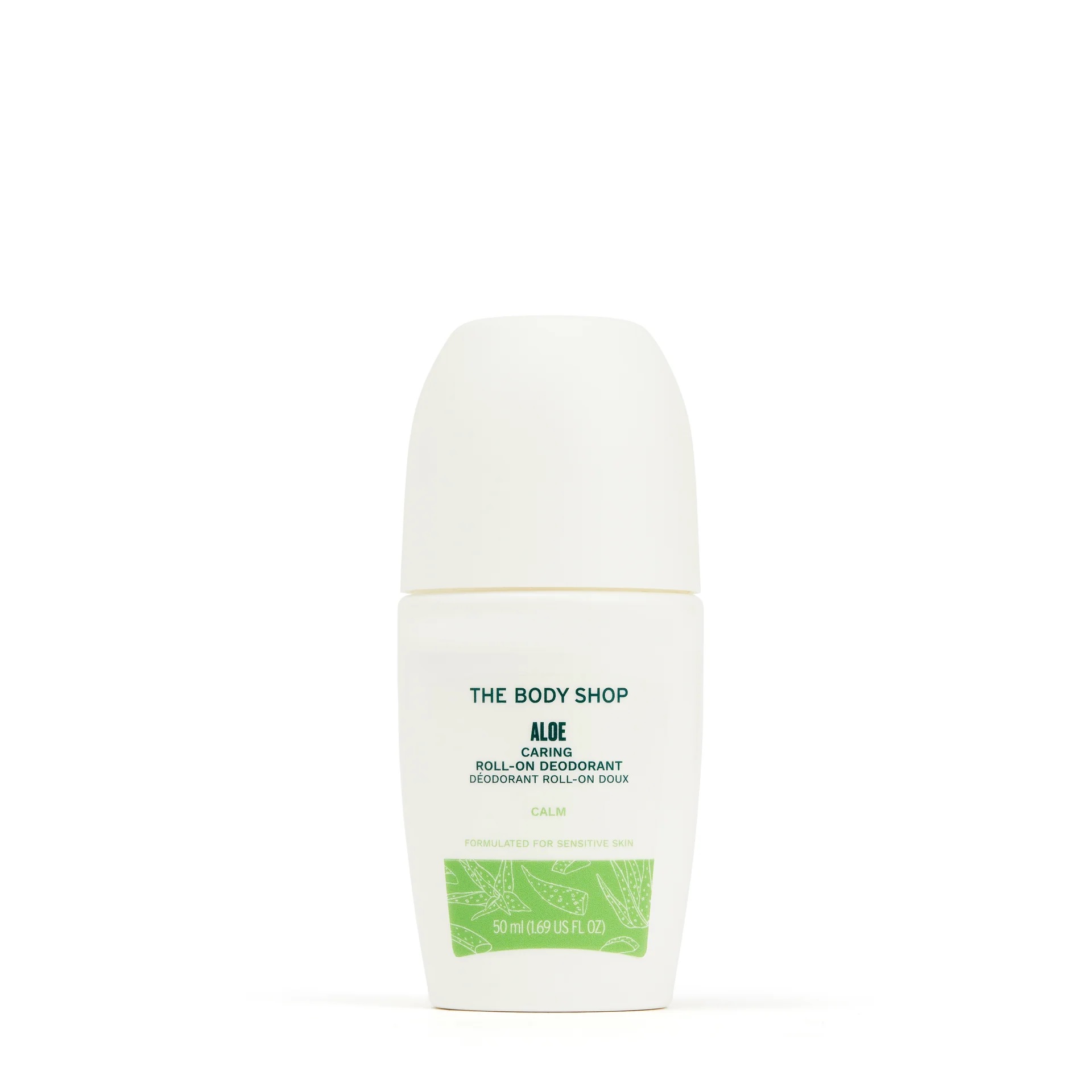 THE BODY SHOP  ALOE CARING ROLL-ON DEODORANT 50ML