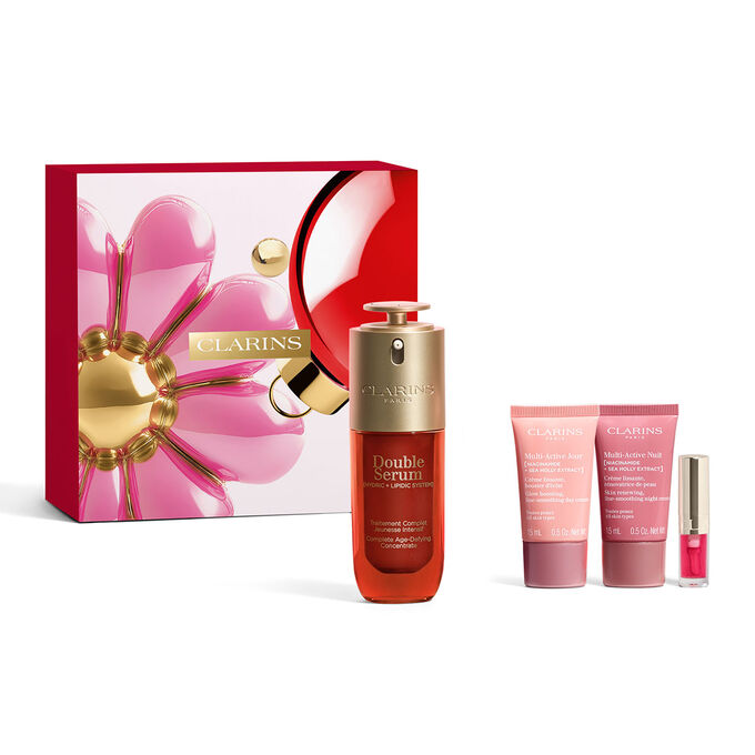 CLARINS VP DS 50ML( M.A JOUR 15ML+NUIT 15ML+MINI LIP OIL 04)