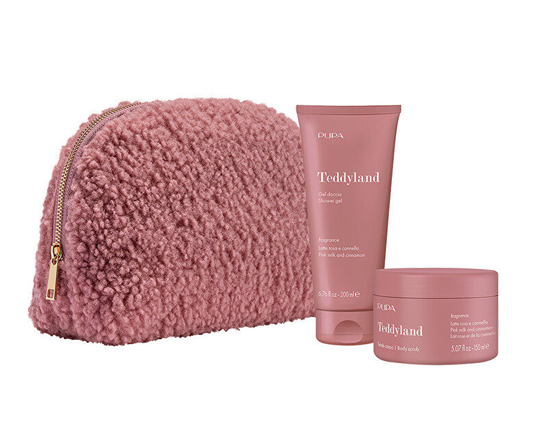 PUPA TEDDYLAND KIT BODY SCRUB PINK MILK